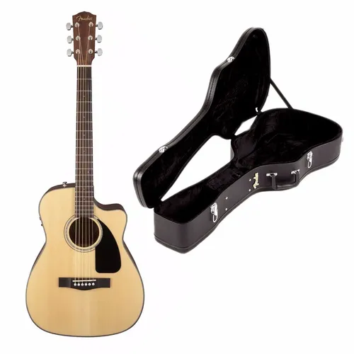 売れ筋新商品 Cf-60ce Fender Elétrico Violão Natural Case + Cf60ce ギター