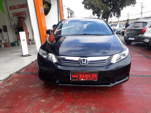 Imagem 2 de 8 de Honda Civic 2014 1.8 Lxs Flex Aut. 4p