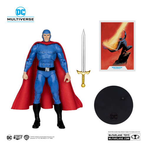 Dc Multiverse Nightmaster Red Platinum Mcfarlane