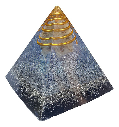 Orgon Orgonita Piramide 6.5x5 Cm. Mundo Hindú