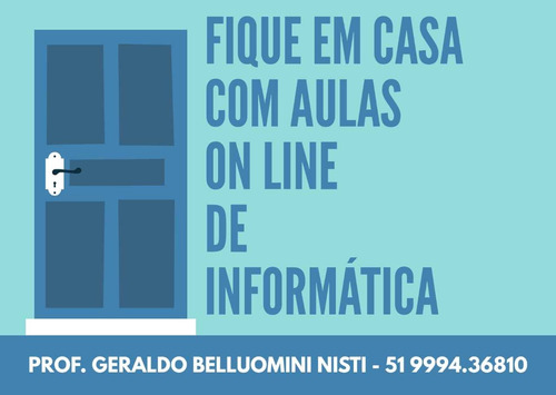 Imagem 5 de 10 de Aulas Particulares/treinamentos De Informática On-line