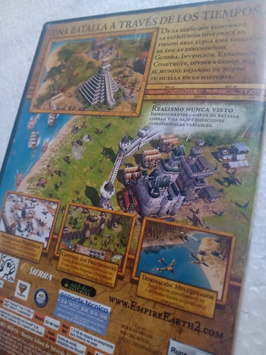 Imagen 4 de 4 de Empire Earth 2 Pc Solo Cd 2 Solo 2 Y Caja Y Portada