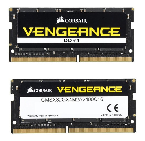 Memoria Ram Laptop Corsair Vengeance Ddr4 2x16 32gb 2400mhz