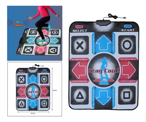 Almohadilla Baile Usb Wandteppich, Tapete Juego Musical