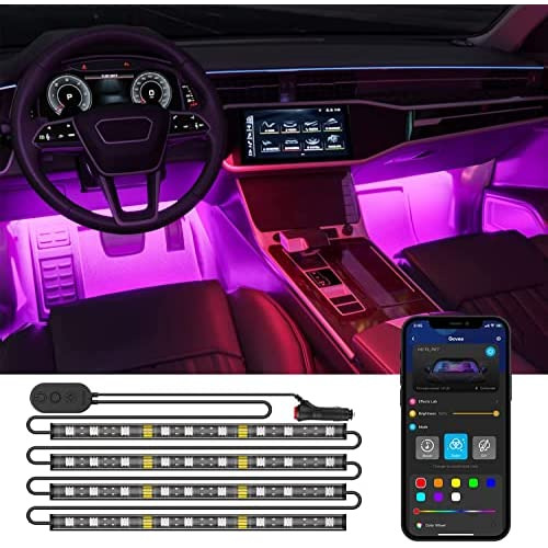 Luces Led Rgb Automóvil¬ Luces Led Interior De Aut...