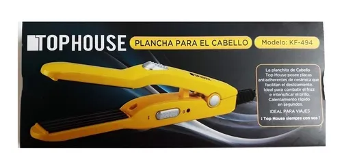Planchita Top House Para Cabello Modelo Kf 494 15.699