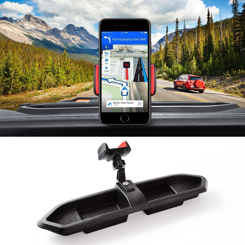 Flyox Dash Phone Holder, Tablero Cellphone Mount For Jeep Wr