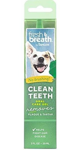 Tropiclean Aliento Fresco Gel Limpia Los Dientes Para Perros