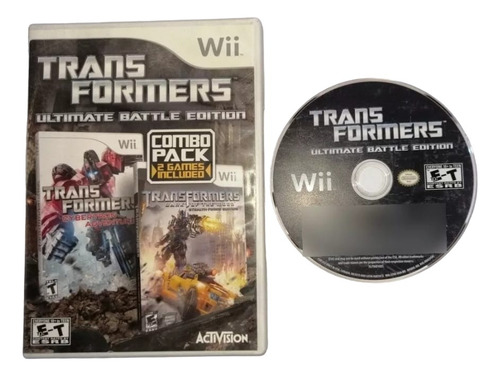 Transformers Ultimate Battle Edition Wii (Reacondicionado)