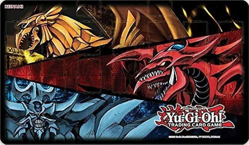 Yu-gi-oh! Tcg: Tapete De Juego Slifer, Obelisk Y Ra