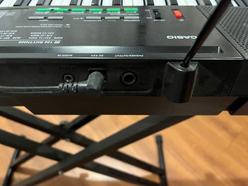 Imagen 4 de 7 de Teclado Casio Ctk-3400 Con Atril Y Fuente De Poder