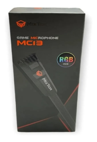 Imagen 5 de 5 de Microfono Usb Para Pc Streamer Usb Rgb Gamer Meetion Mt-mc13