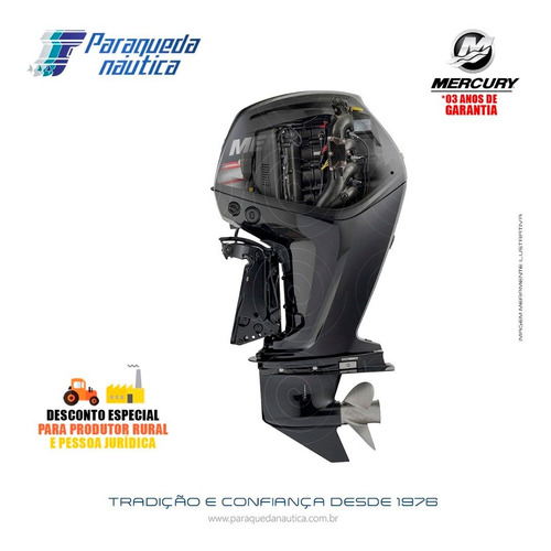 Motor De Popa Mercury 4 Tempos 115hp Exlpt Efi Ct
