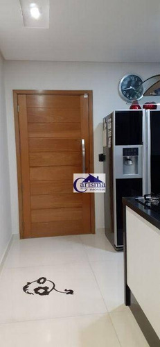 Imagem 17 de 30 de Sobrado Com 4 Dormitórios, Sendo 3 Suítes, À Venda, 310 M² Por R$ 1.500.000 - Vila Assunção - Santo André/sp - So0840