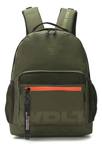 Mochila Wanderlust New Urban Verde Espalda 17 Pulgadas 37434