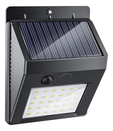 Lampara Led De Sensor Solar Exterior Jardín Luz 