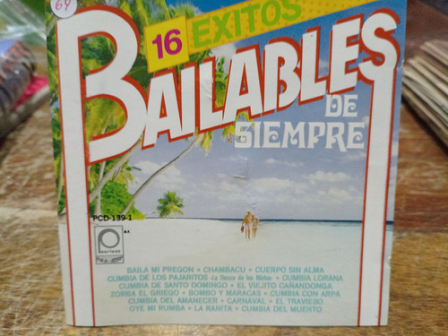 Cd 16 Éxitos Bailables De Siempre