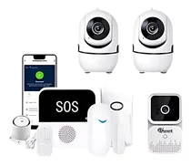 Comprar Kit Smart Home Alarma + 2 Camaras 360 + Video Portero Oferta