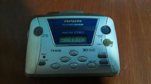 Walkman Radio Cassette Aiwa Coleccion Fm Am