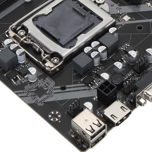 Placa Base Zunate H61s Mini Itx, Canal Ddr3, Vga, Diseño De