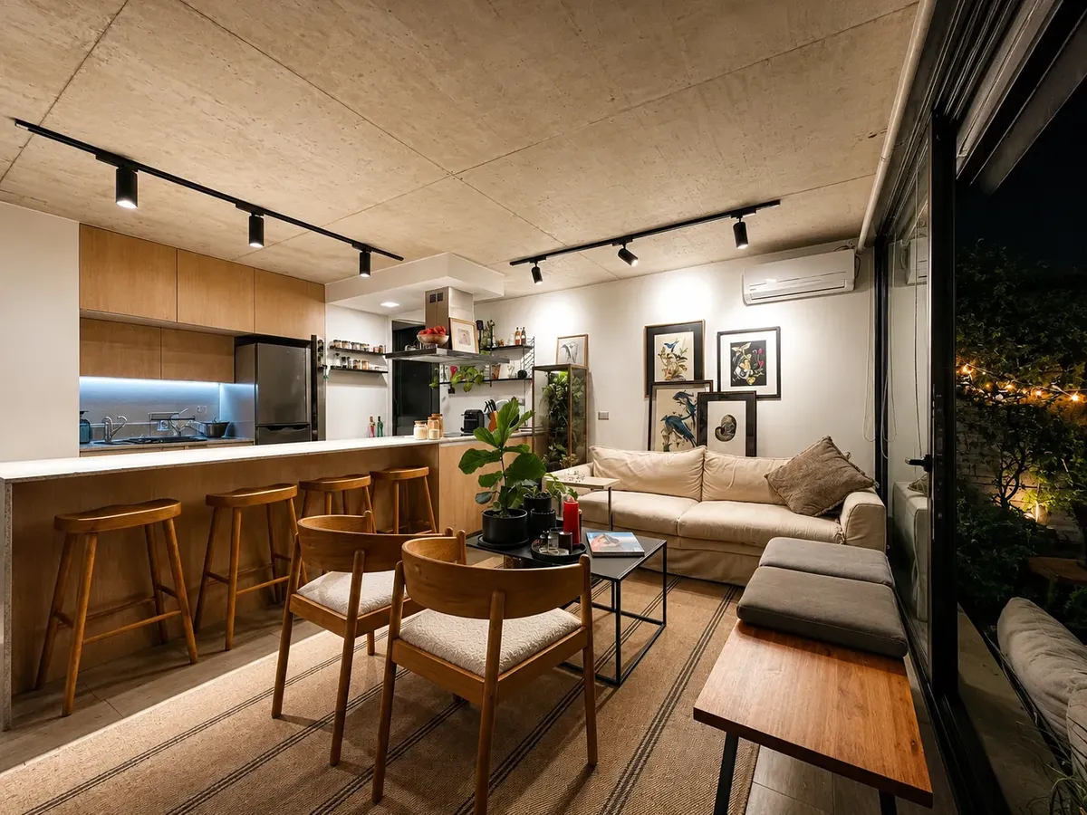 Imagen 4 de 14 de Dúplex En Providencia Con Terraza Privada De 40m²