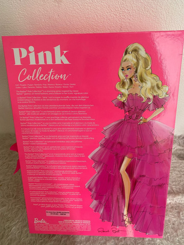 Barbie Pink Collection Mattel Gtj76 Con Shipper (Usado)