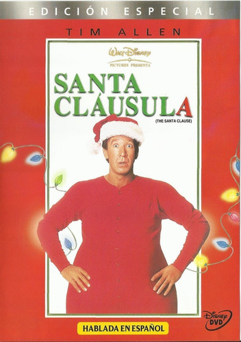 Santa Clausula | Tim Allen Dvd Película Nuevo