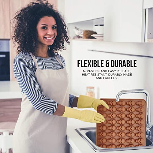 Molde De Silicona Para Caramelos Y Caramelos Con Forma De Ca