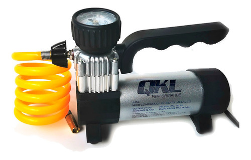 Mini Compresor Portatil Metalico 100psi Qkl Espiral Fasmotos