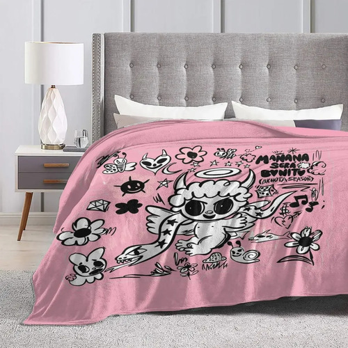 Manta 150x200cm Bug - Manta Super Decorativa De Veludo