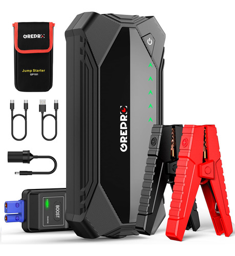 Arrancador De Coche 3000a, Batería Para Motor Diésel 10l, Le