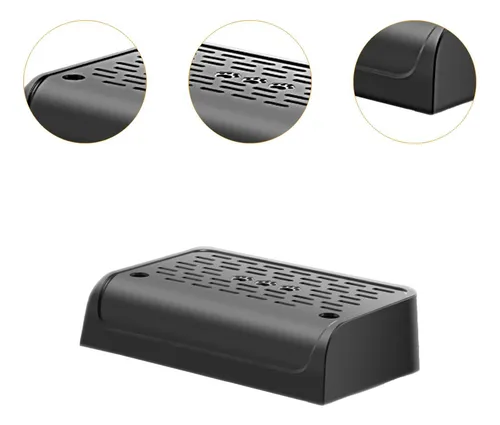 Cat Litter Box Footboard Cat Litter Trapper Cat Pedal Black