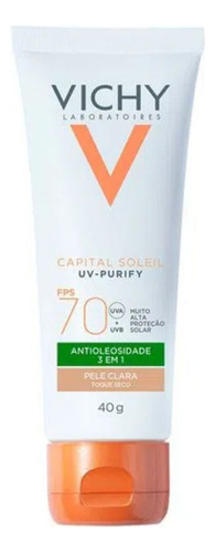 Kit Vichy Capital Soleil Fps70 + Gel De Limpeza Normaderm