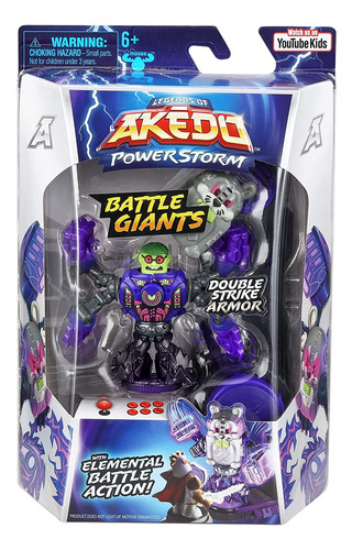 Bucktooth Legends Of Akedo Power Storm Battle Giants