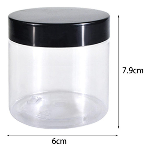 // Frasco Para Mascotas Con Tapa, Botes De 20 Piezas 200ml