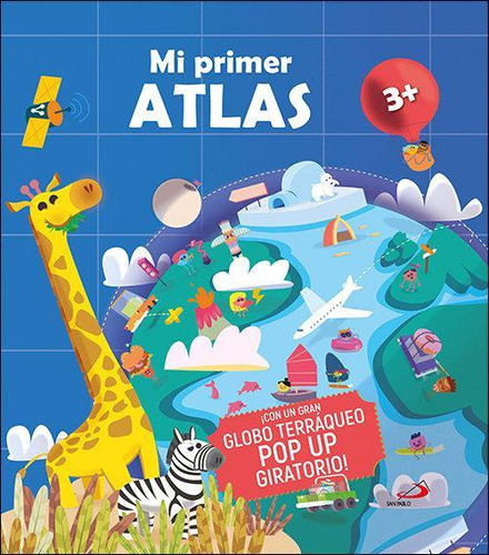 Mi Primer Atlas, De Hawcock David. San Pablo Editorial, Tapa Blanda, Edición 1 En Castellano, 2023