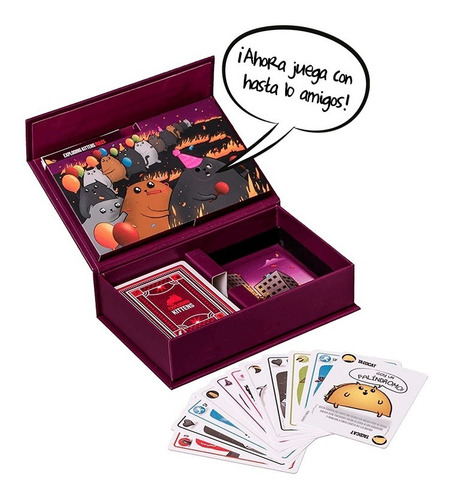 Imagen 4 de 5 de Juego De Mesa Exploding Kittens Party Pack Nuevo Original