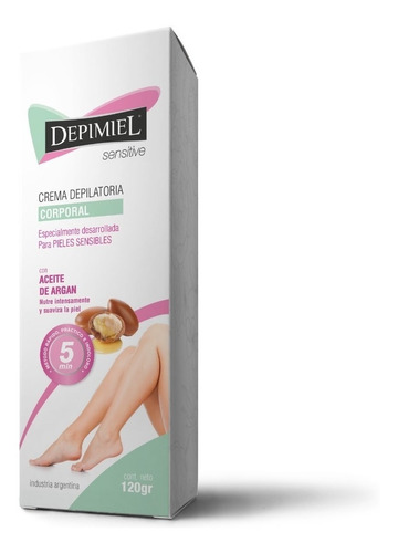 Crema Depilatoria Depimiel Corporal Sensitive X 120gr