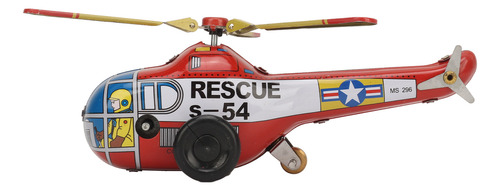 Helicóptero De Juguete Con Forma De Reloj, Metal, Hierro, Cu