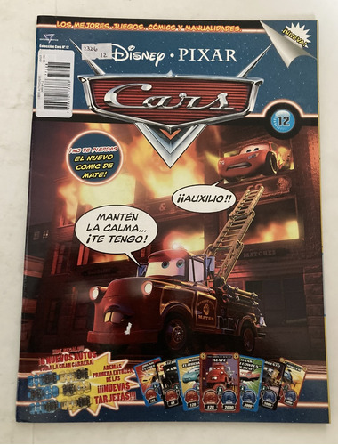 Libro Didáctico Pixar: Cars, Actividades, Cartas Y Autos.