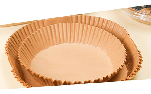 100 Uds.-revestimientos De Papel Impermeables, 20cm Marrón