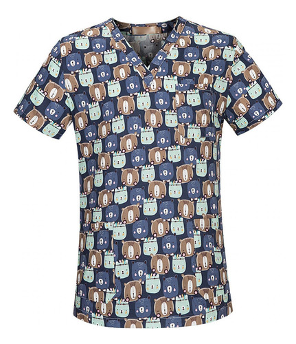 Ropa De Trabajo De Enfermera Uniforme De Enfermería Top
