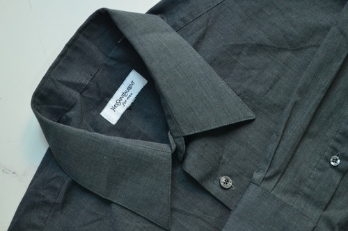 Camisa Yves Saint Laurent Gris Oscuro Talla L / G