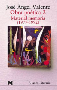 Libro Obra Poética 2 Material Memoria 1977 1992  De Valente