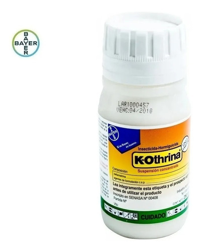 K-othrina 0,75% X 250 Cm3 Insecticida Hormiguicida De Bayer