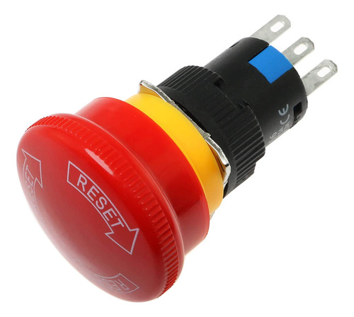 E-sobresaliente La16-11zs/a - Tapa De Seta (250 V, 5 A, 3 Pi