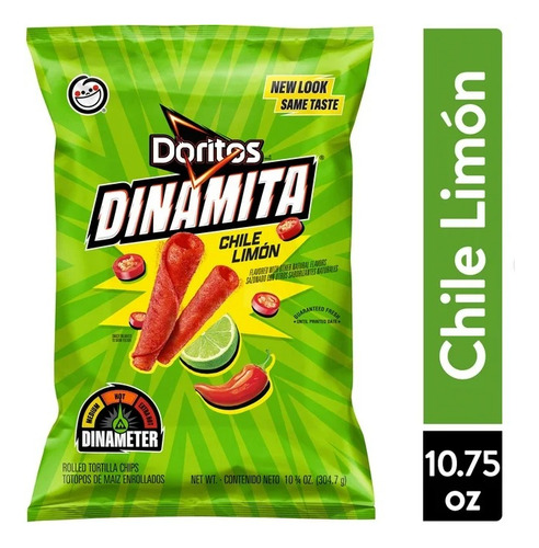Papitas Americanas Doritos Dinamita Chile Limón 2 Pack