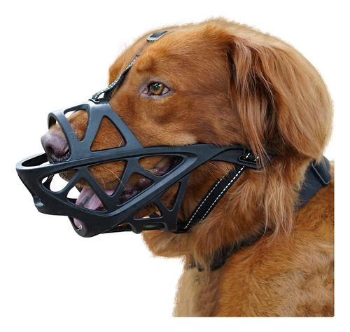 Cesta Blanda Con Forma De Bozal Para Perros Medianos Y Grand