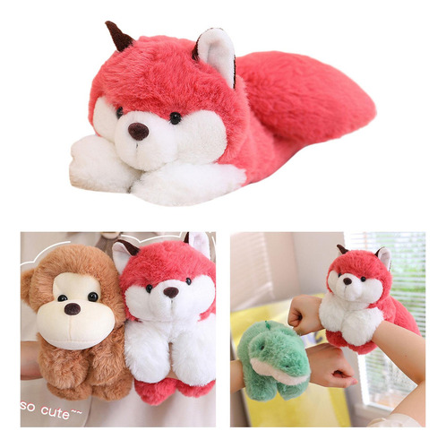 M Pulseras Bofetada Felpa Animales, Bandas 25 Cm,