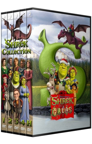 Shrek 1 2 3 4 5 Latino/inglés Subt Español Dvd